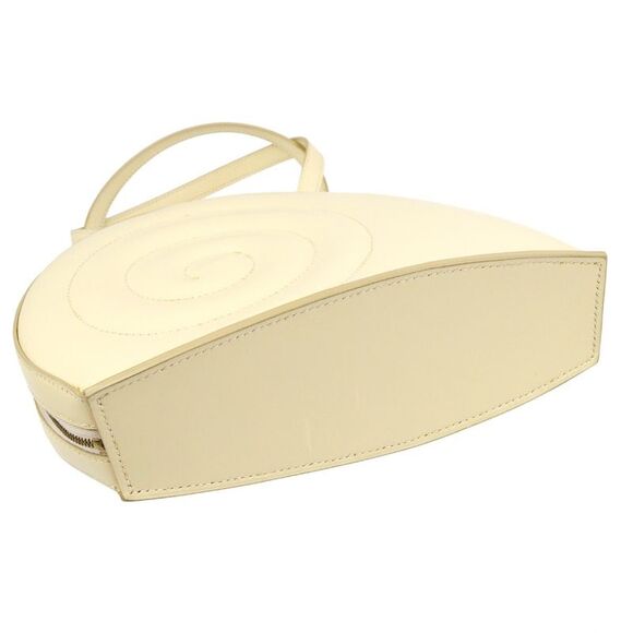 Hermes Colimacon Handbag Leather Beige Calfskin Handbag - Picture 7 of 9